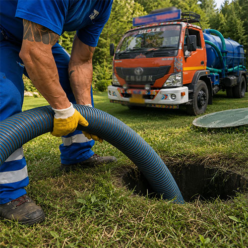 Vacuum Tanker